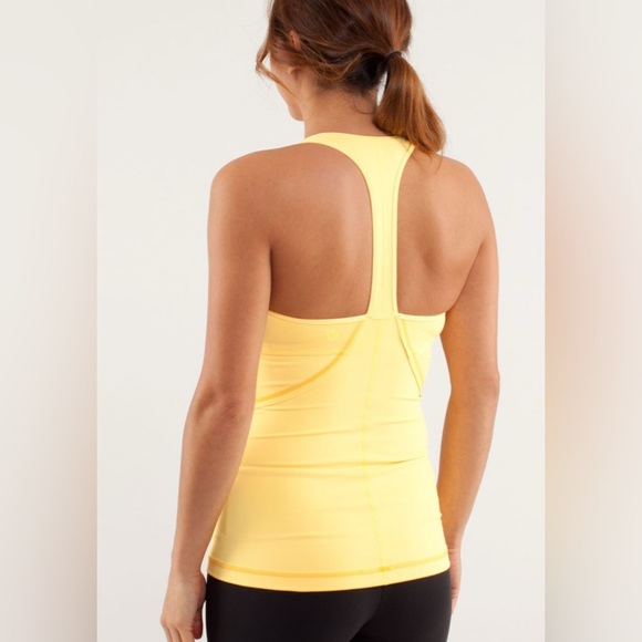 Lululemon Power Up Tank-Burning Yellow - Picture 3 of 8